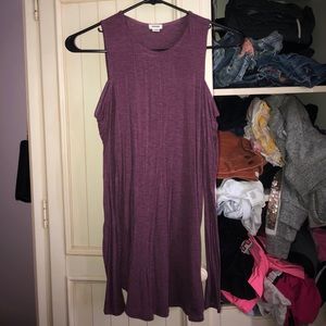 long sleeve (partly off the shoulder) top